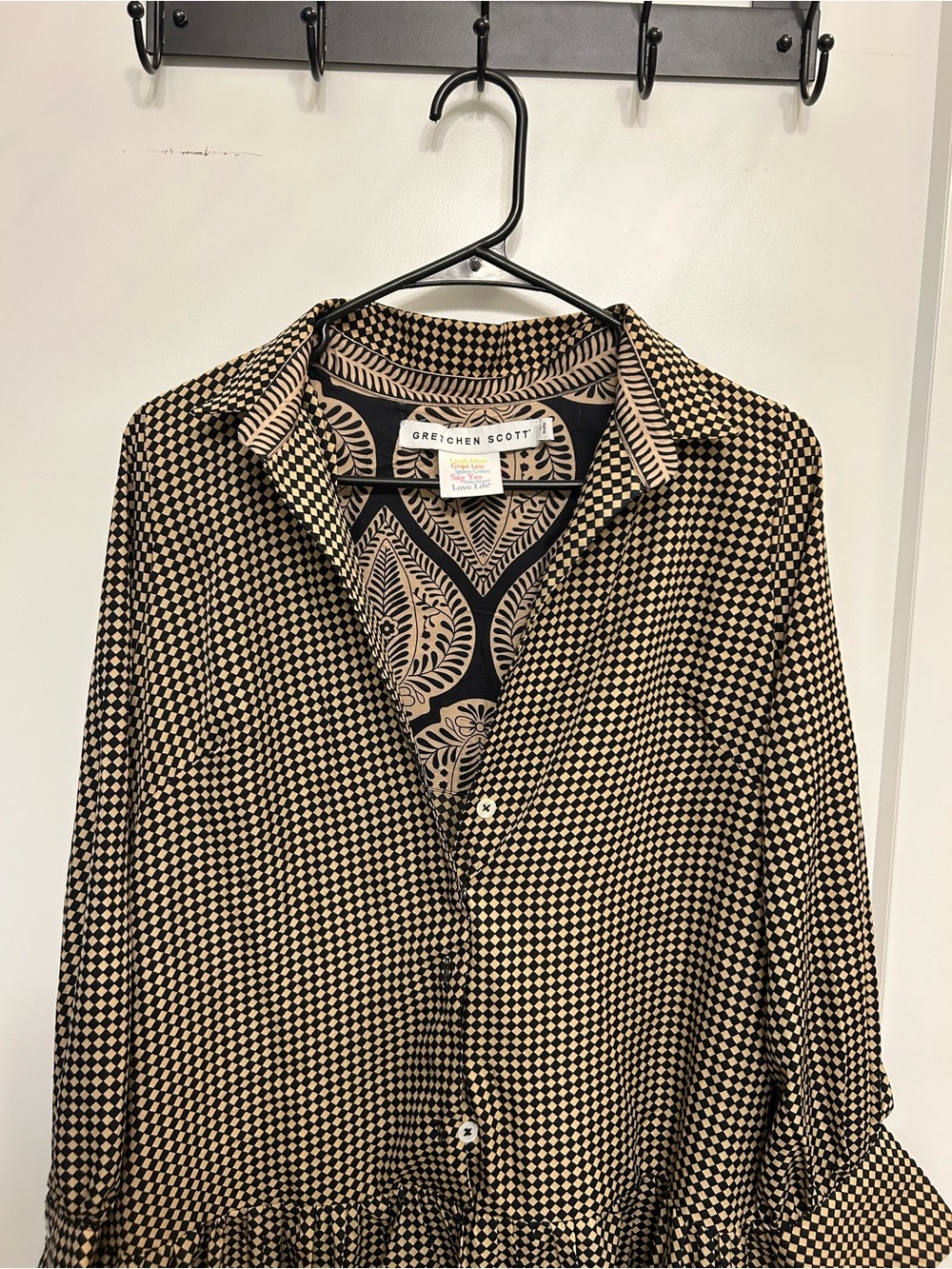 Gretchen Scott So Sweet Dress in Checkmate - Picture 3 of 12